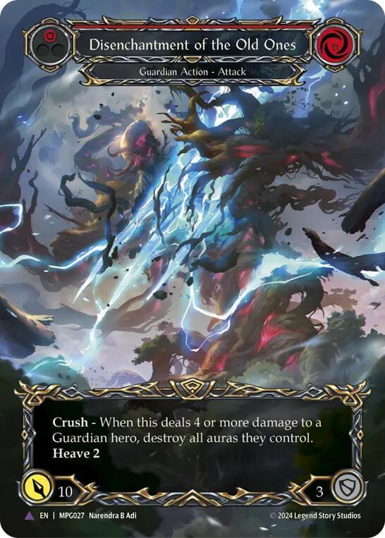 Disenchantment of the Old Ones (Marvel) card image