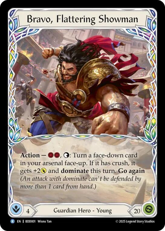 Bravo, Flattering Showman card image
