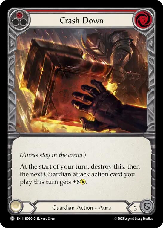 Crash Down (Red) card image
