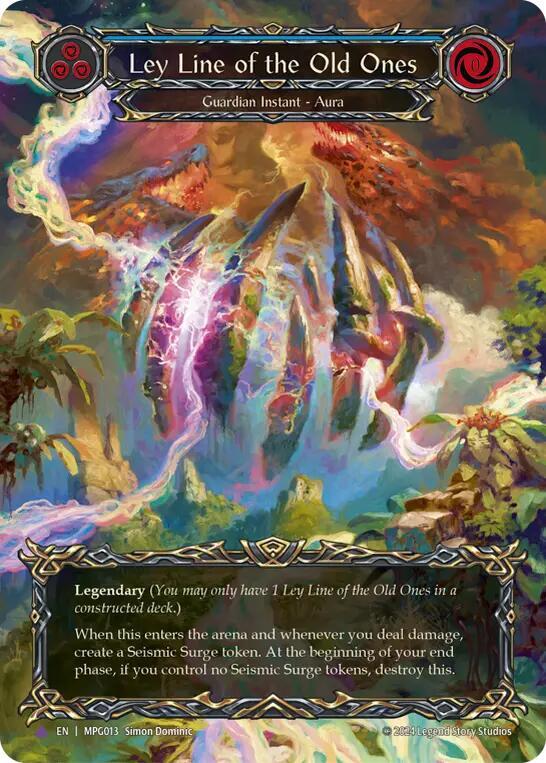 Ley Line of the Old Ones (Marvel) card image
