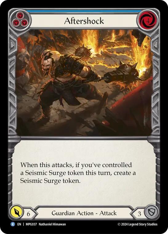 Aftershock (Blue) card image