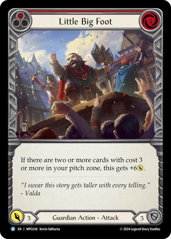 Little Big Foot (Red) card image