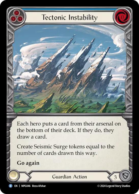 Tectonic Instability card image