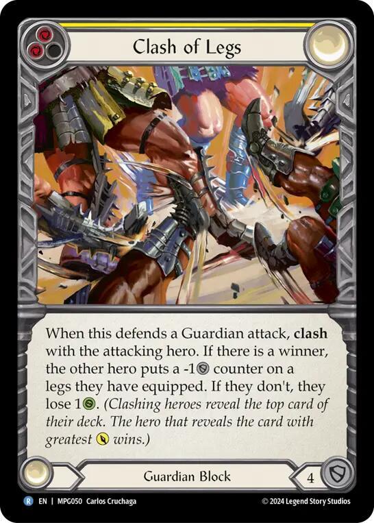 Clash of Legs card image