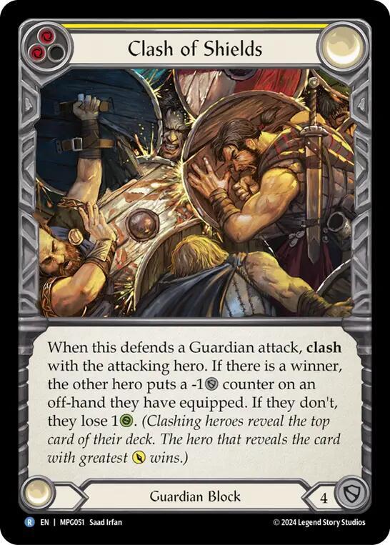 Clash of Shields card image