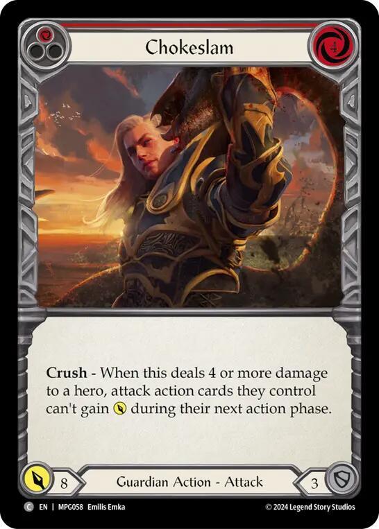 Chokeslam (Red) card image
