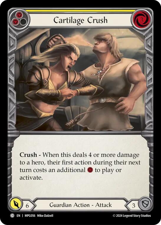 Cartilage Crush (Yellow) card image