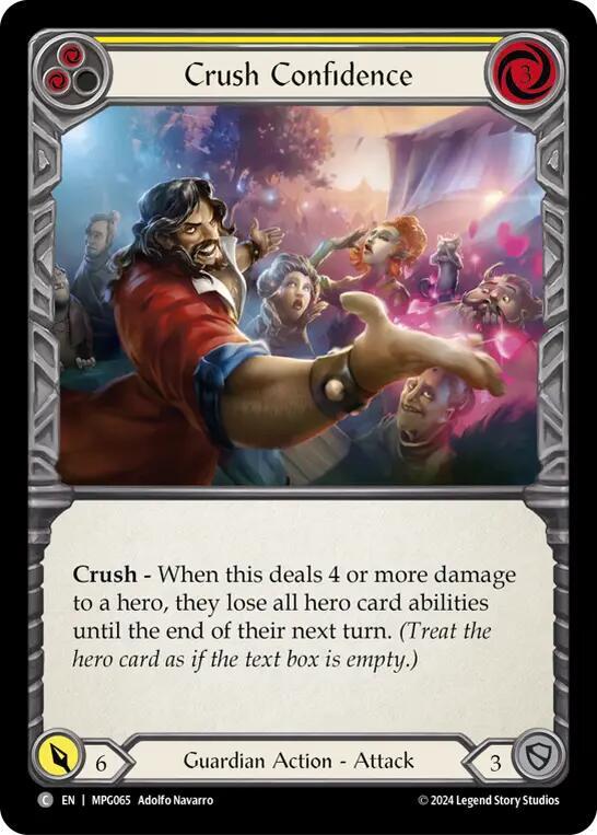 Crush Confidence (Yellow) card image