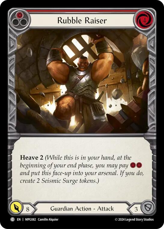 Rubble Raiser (Red) card image