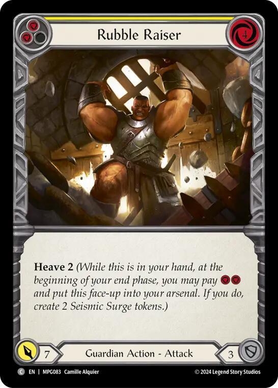 Rubble Raiser (Yellow) card image