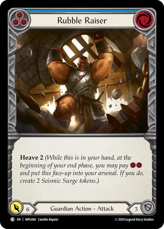 Rubble Raiser (Blue) card image