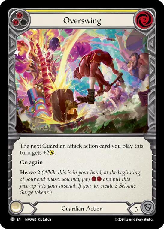 Overswing (Yellow) card image