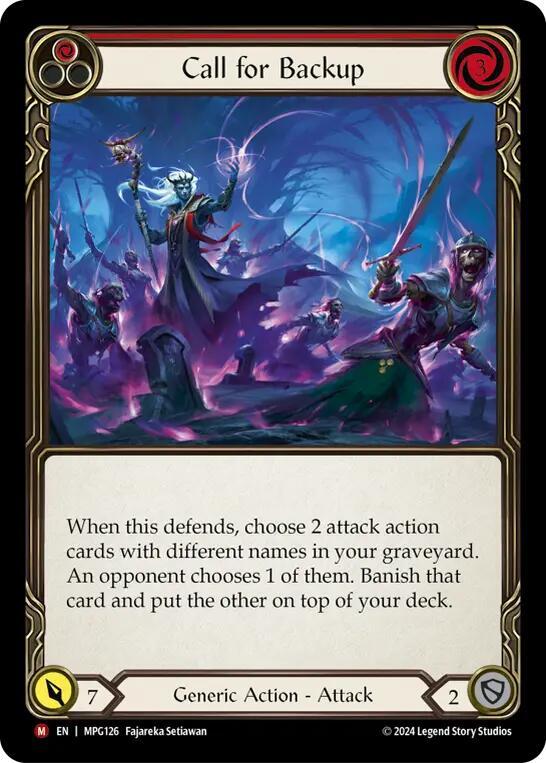 Call for Backup card image