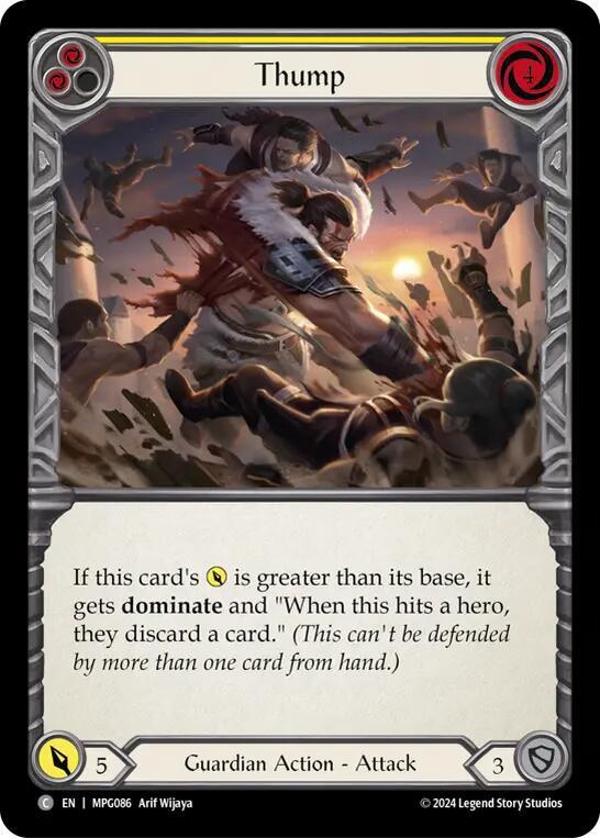 Thump (Yellow) card image