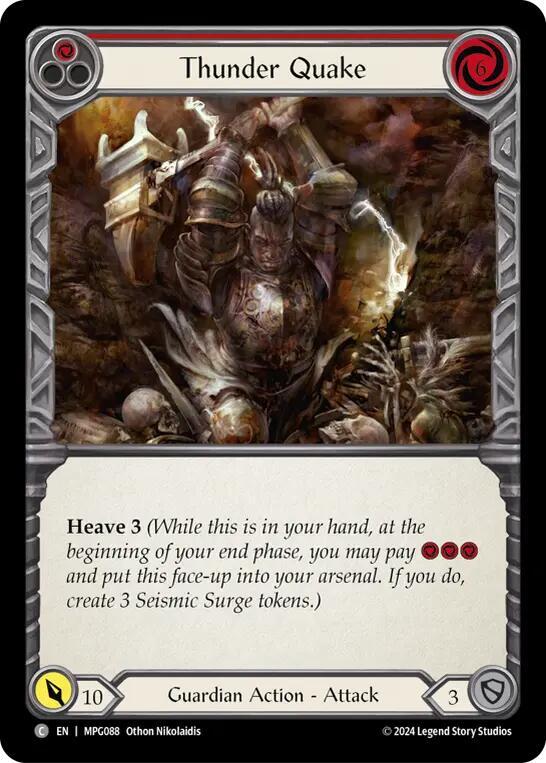 Thunder Quake (Red) card image