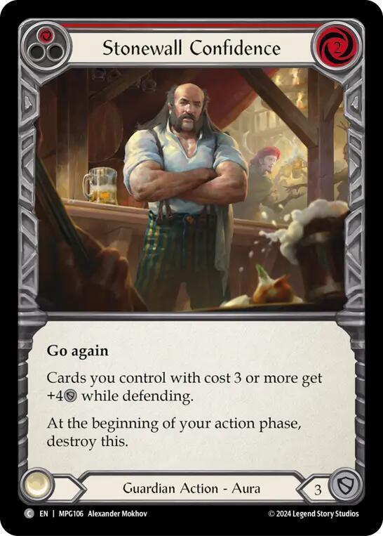 Stonewall Confidence (Red) card image