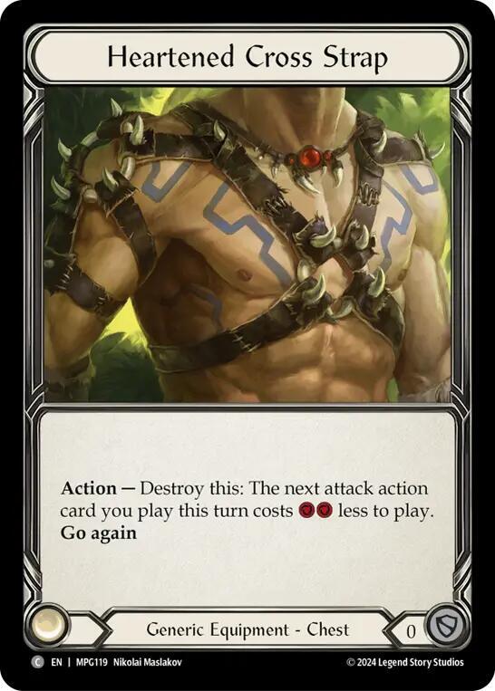 Heartened Cross Strap card image