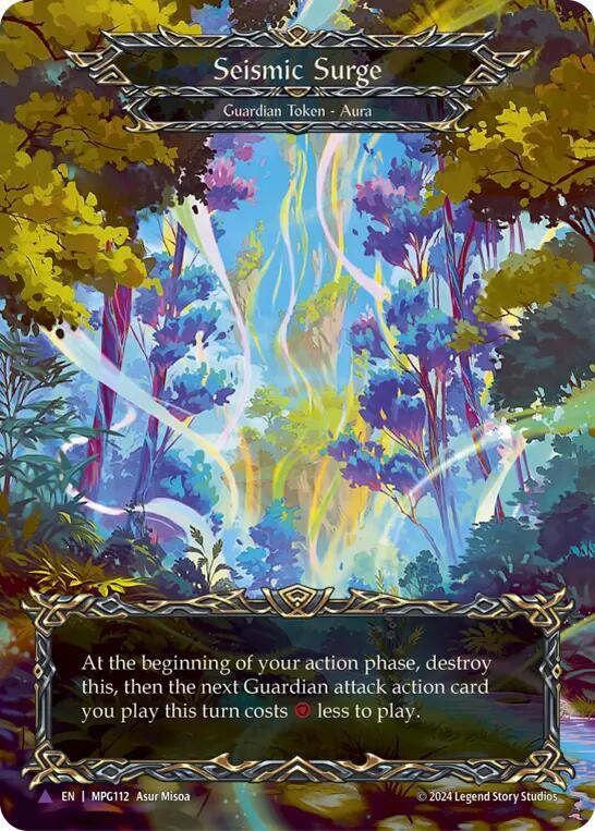 Seismic Surge (Forest) (Marvel) card image