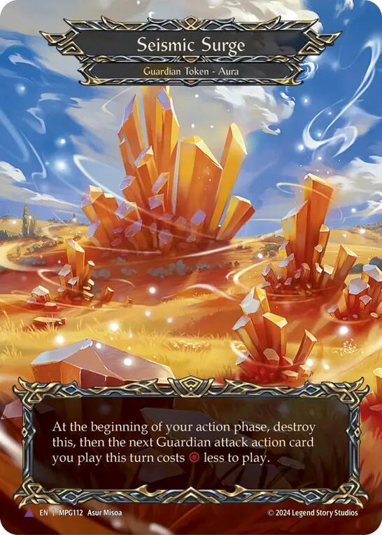 Seismic Surge (Crystal) (Marvel) card image