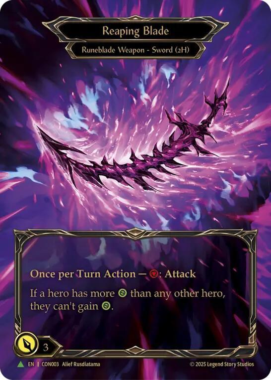 Reaping Blade - CON003 card image