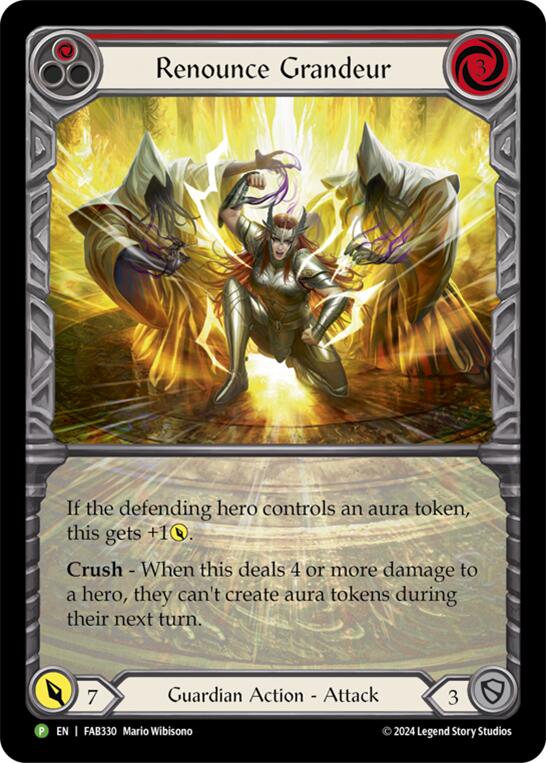 Renounce Grandeur - FAB330 card image
