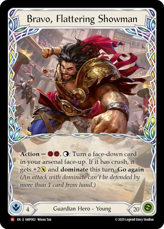 Bravo, Flattering Showman card image