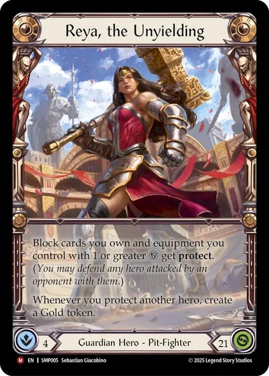 Reya, the Unyielding card image