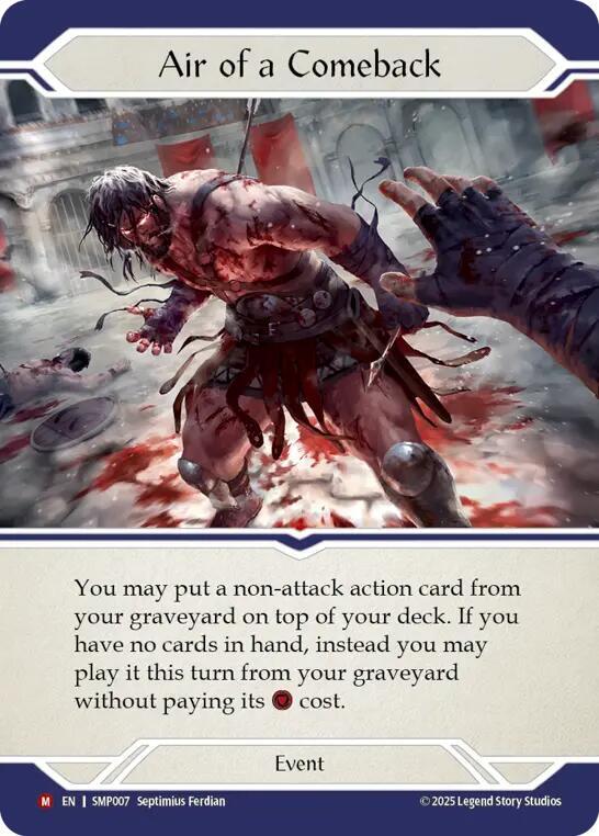 Air of a Comeback card image