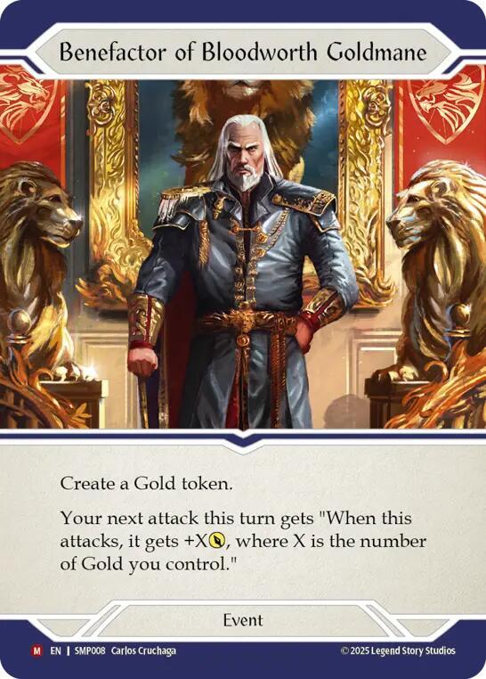 Benefactor of Bloodworth Goldmane card image