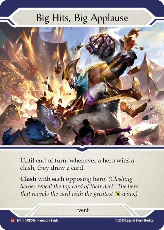Big Hits, Big Applause card image