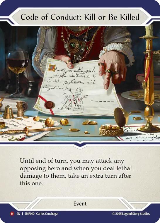 Code of Conduct: Kill or Be Killed card image