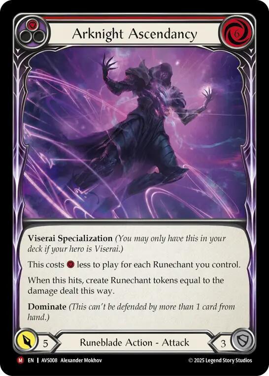 Arknight Ascendancy (Red) card image