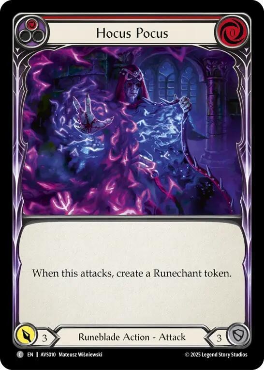 Hocus Pocus (Red) card image