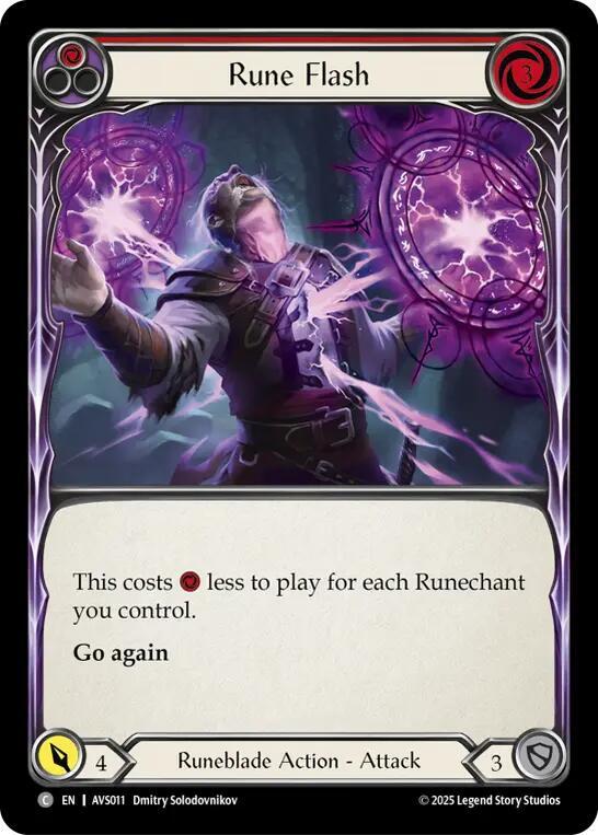 Rune Flash (Red) card image