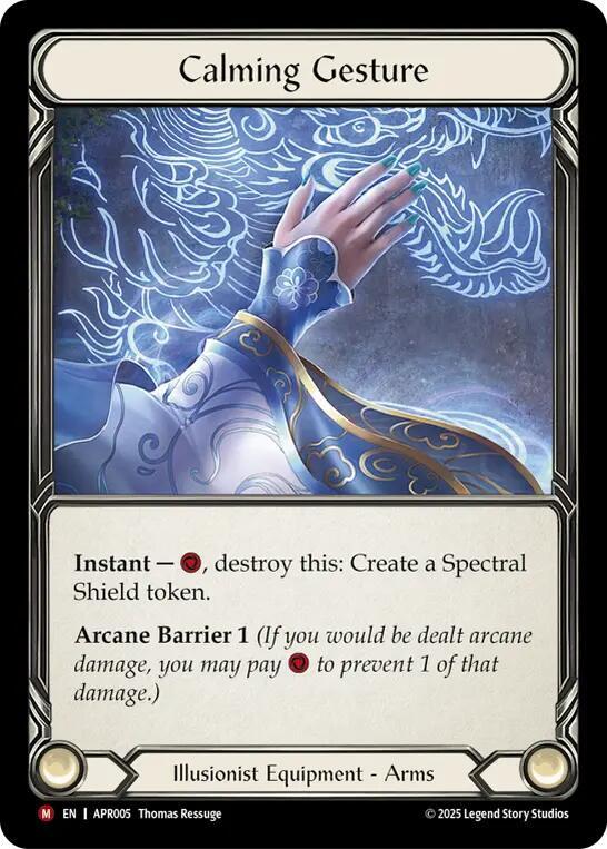 Calming Gesture card image