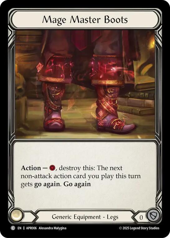 Mage Master Boots card image