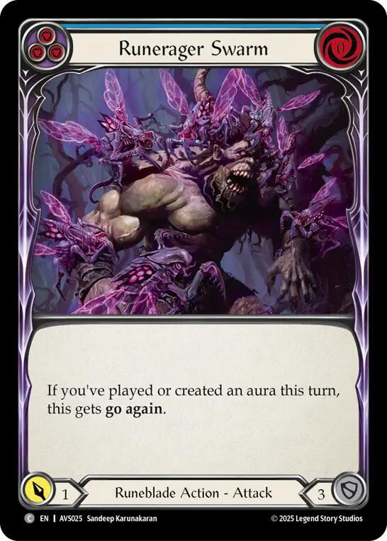 Runerager Swarm (Blue) card image