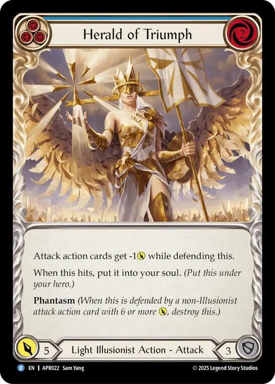 Herald of Triumph (Blue) card image