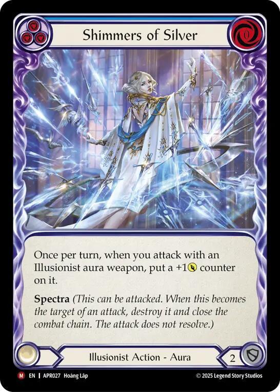 Shimmers of Silver card image