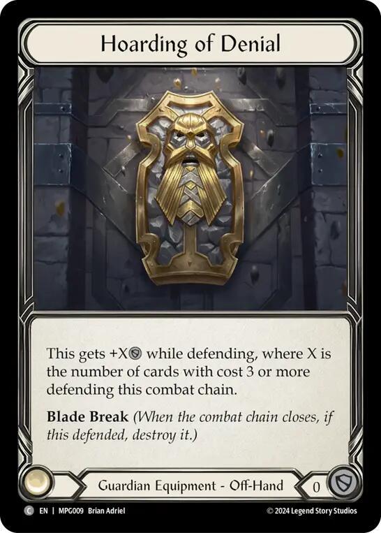 Hoarding of Denial card image