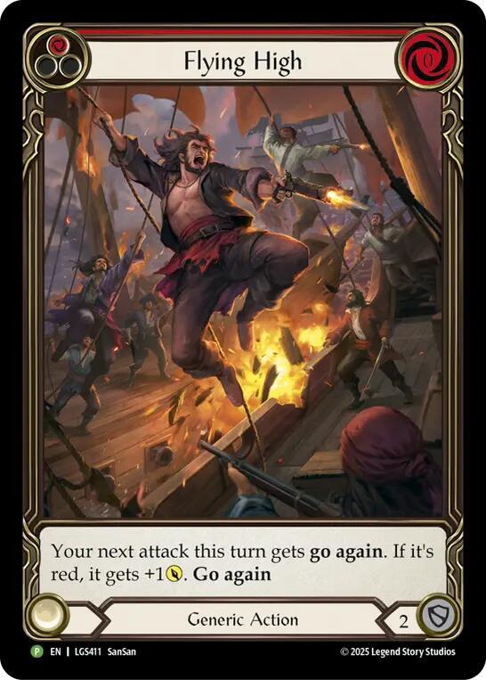 Flying High (Red) - LGS411 card image