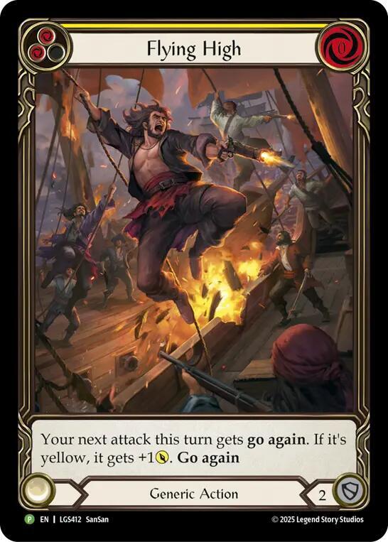 Flying High (Yellow) - LGS412 card image