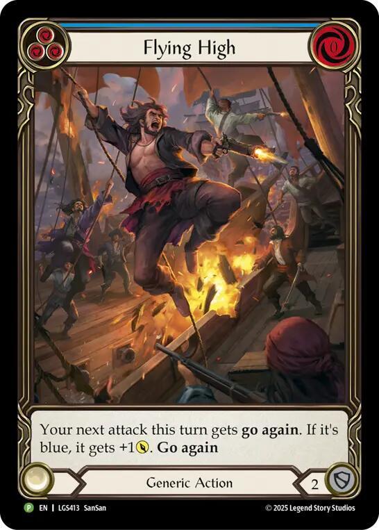 Flying High (Blue) - LGS413 card image