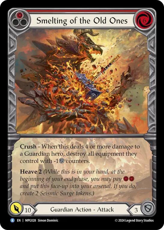 Smelting of the Old Ones (Extended Art) card image