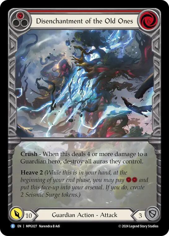 Disenchantment of the Old Ones (Extended Art) card image