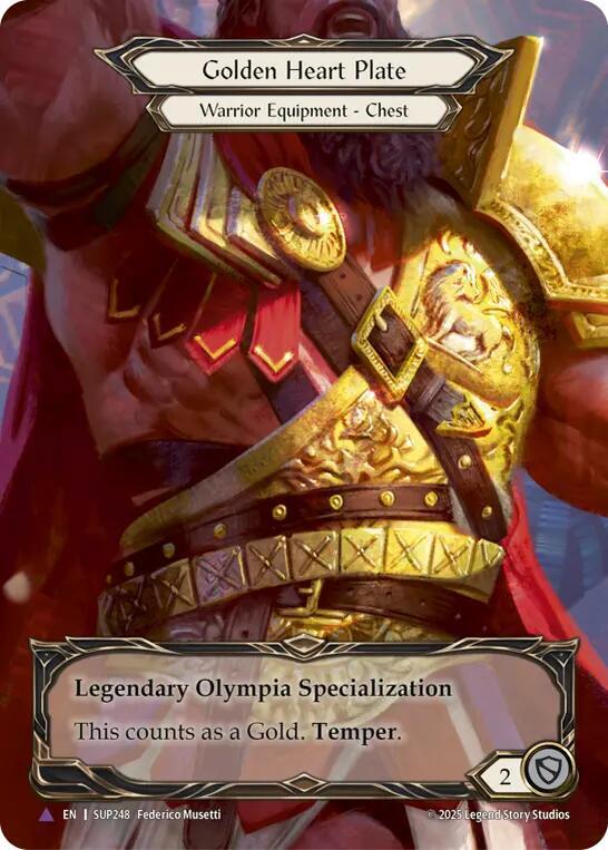 Golden Heart Plate (Marvel) card image