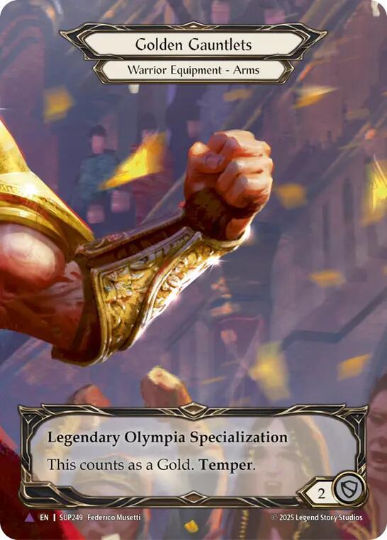 Golden Gauntlets (Marvel) card image