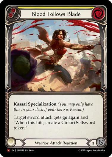 Blood Follows Blade card image