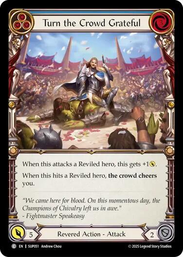 Turn the Crowd Grateful (Blue) card image
