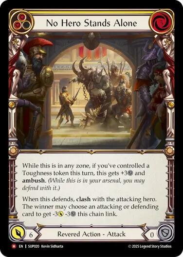 No Hero Stands Alone card image
